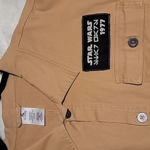 NWT DISNEY STAR WARS BUTTON DOWN SHIRT